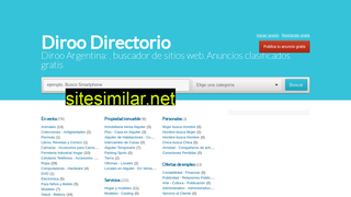diroo.com.ar alternative sites
