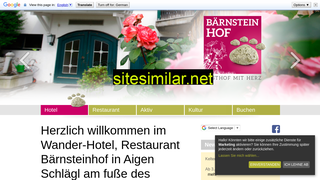 baernsteinhof.at alternative sites