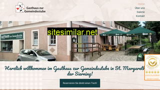 gasthaus-gemeindestube-sonnleitner.at alternative sites