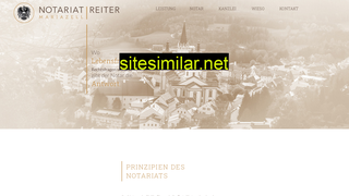 notar-reiter.at alternative sites