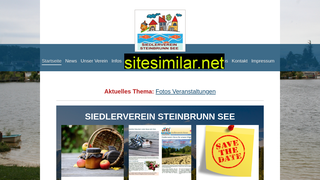 siedlerverein-steinbrunnersee.at alternative sites