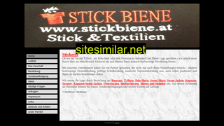 stickbiene.at alternative sites