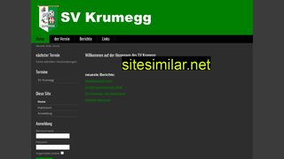 sv-krumegg.at alternative sites