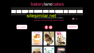 bakerylanecakes.com.au alternative sites