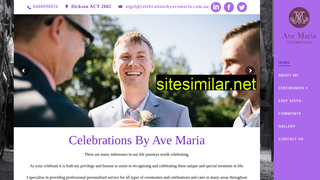 celebrationsbyavemaria.com.au alternative sites