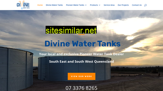 divinewatertanks.com.au alternative sites