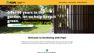 gardeningwithpope.com.au alternative sites
