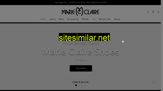 marieclaireshoes.com.au alternative sites