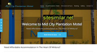 midcityplantationmotel.com.au alternative sites