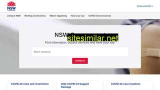 nsw.gov.au alternative sites