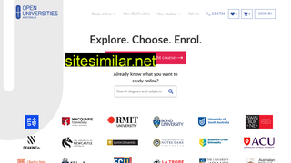 open.edu.au alternative sites
