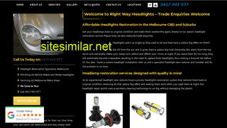 rightwayheadlights.com.au alternative sites