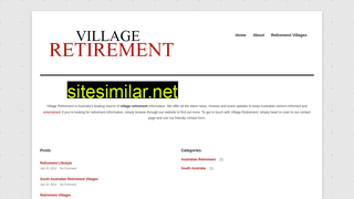 villageretirement.com.au alternative sites