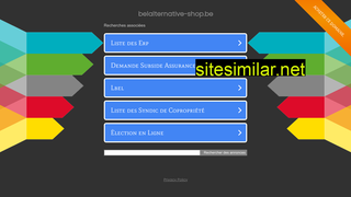 belalternative-shop.be alternative sites