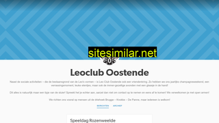 blog.leocluboostende.be alternative sites