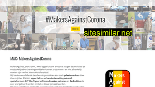 makersagainstcorona.be alternative sites