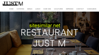 restaurantjustm.be alternative sites