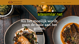 restaurantrosmarino.be alternative sites