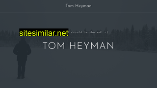 tomheyman.be alternative sites