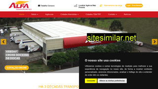 alfatransportes.com.br alternative sites