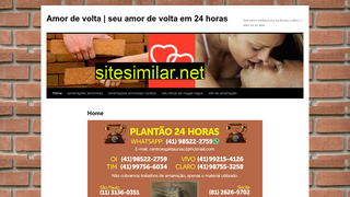 amordevoltabr.com.br alternative sites