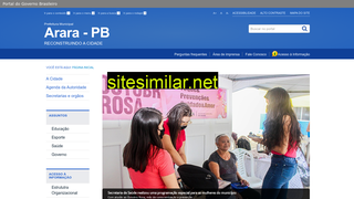 arara.pb.gov.br alternative sites