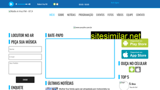 avozfm.com.br alternative sites