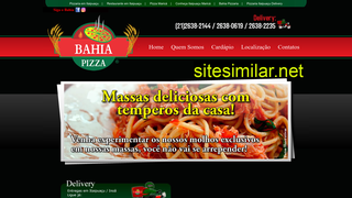 bahiapizzaria.com.br alternative sites