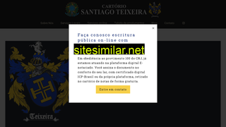 cartoriosantiagoteixeira.com.br alternative sites