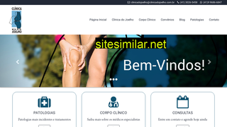 clinicadojoelho.com.br alternative sites