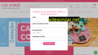 cliquedecoracao.com.br alternative sites