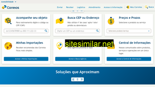 correios.com.br alternative sites