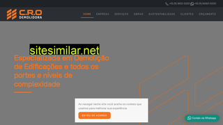 demolidoracro.com.br alternative sites