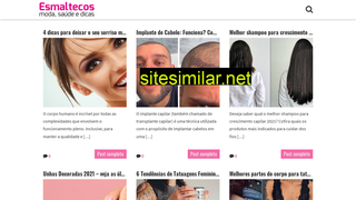 esmaltecos.com.br alternative sites