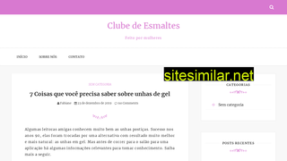 esmalteriaclub.com.br alternative sites