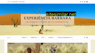 experienciabarbara.com.br alternative sites
