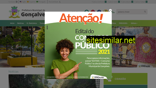 goncalves.mg.gov.br alternative sites