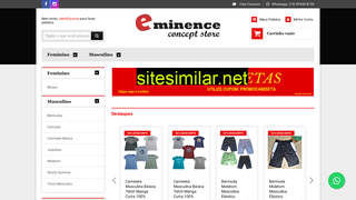 lojaeminence.com.br alternative sites
