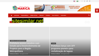 marica.rj.gov.br alternative sites