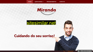 mirandaodonto.com.br alternative sites