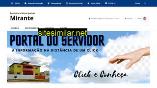 mirante.ba.gov.br alternative sites