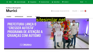 murici.al.gov.br alternative sites