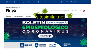 piripa.ba.gov.br alternative sites