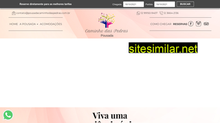 pousadacaminhodaspedras.com.br alternative sites