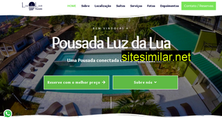 pousadaluzdalua.com.br alternative sites