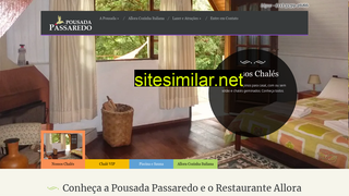 pousadapassaredo.com.br alternative sites