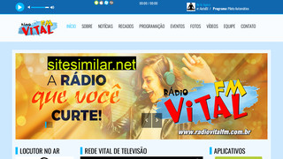 radiovitalfm.com.br alternative sites