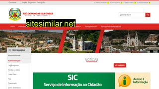 saodomingosdasdores.mg.gov.br alternative sites