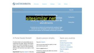 saudedireta.com.br alternative sites