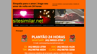 simpatiaparaoamor.com.br alternative sites
